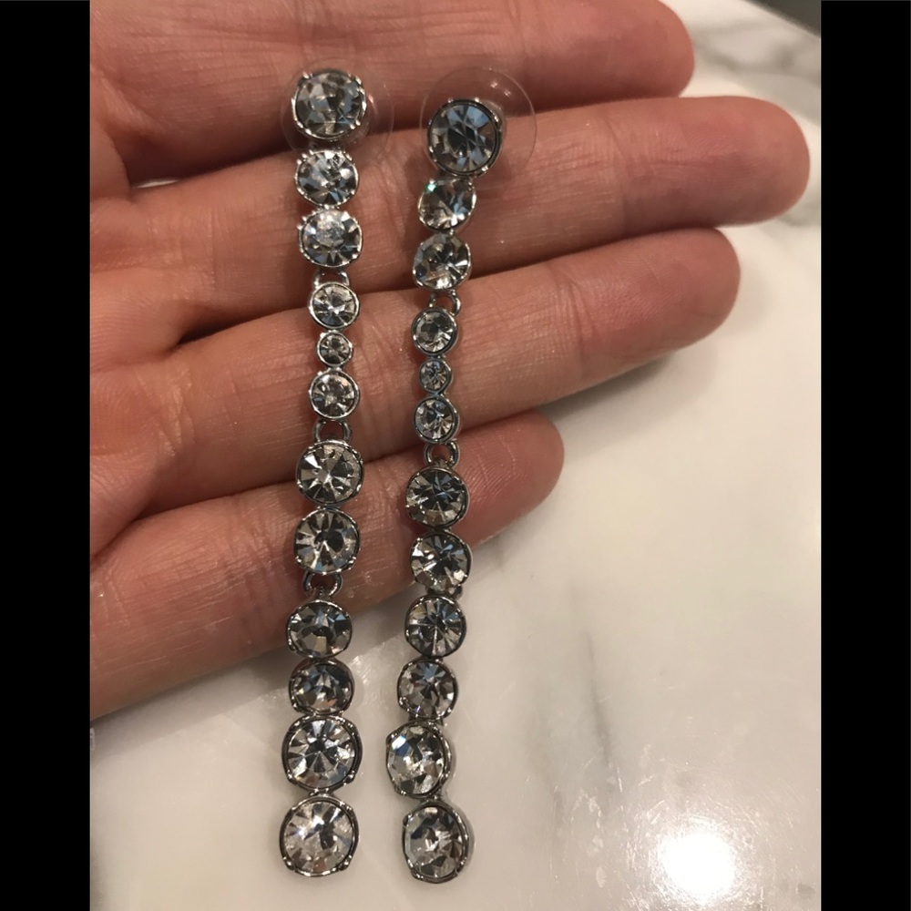Swarovski drop earrings